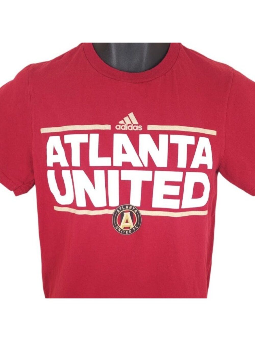 Atlanta United FC T Shirt Mens Size Small Red Major League Soccer MLS